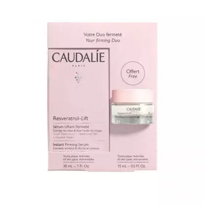 Caudalie Resvératrol[Lift] Sérum liftant fermeté 30ml + Crème cachemire redensifiante 15ml Offerte
