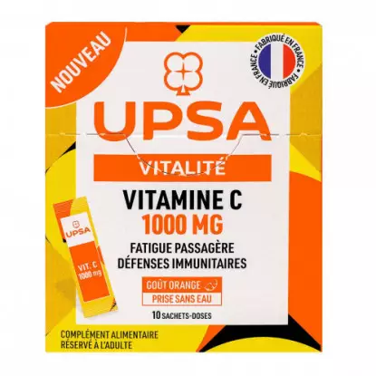 UPSA Vitamine C 1000mg arôme orange - 10 sachets