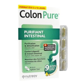 Colon Pure cure 20 jours 80 gélules