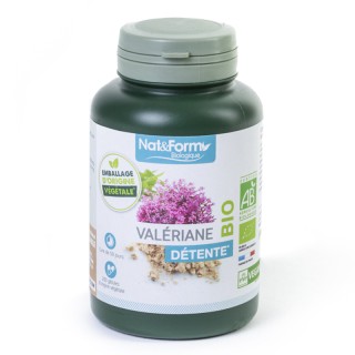 Valériane 200 gélulesbio Nat&Form