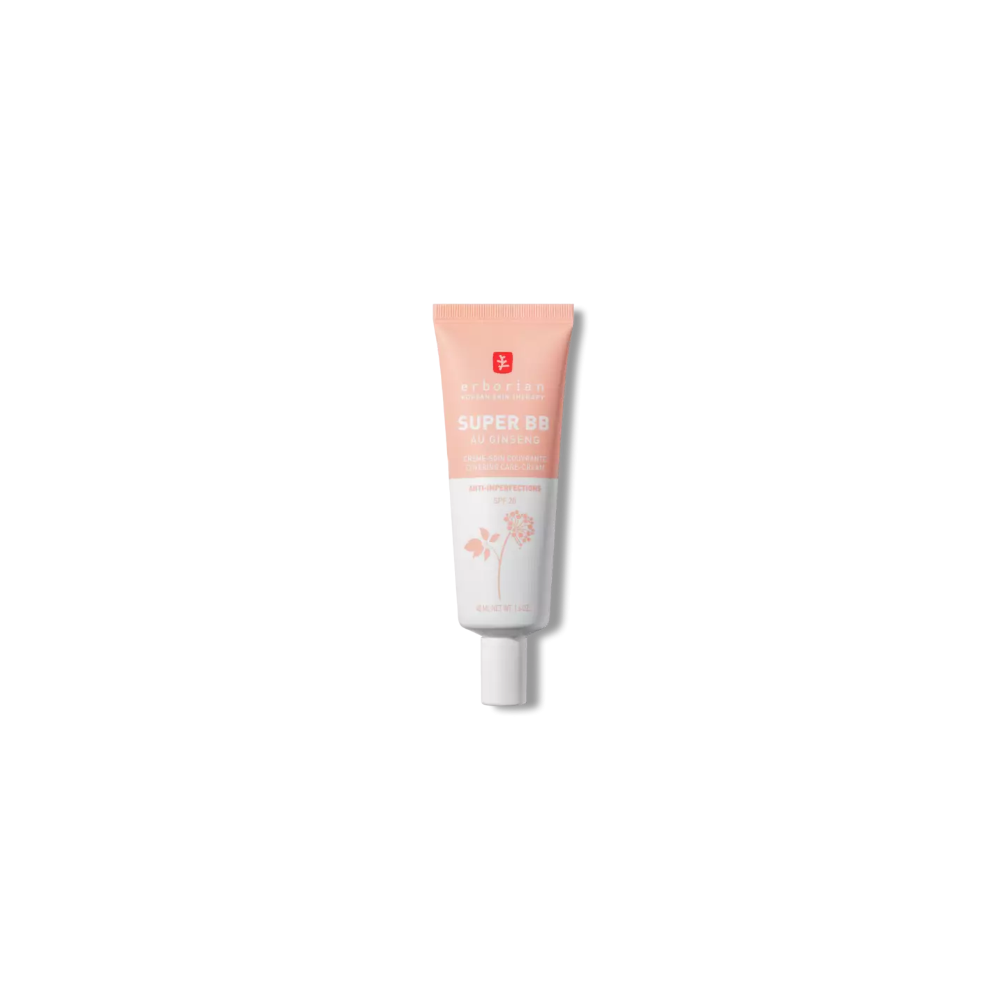 BB Crème Erborian Au Ginseng - Teinte Nude, 40 Ml, Hydratante Et Lissante