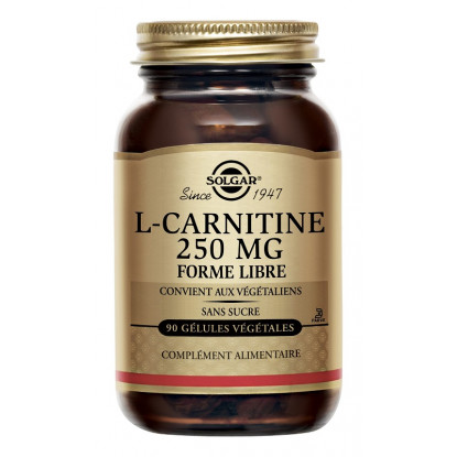 Solgar L-Carnitine 250 mg - 90 gélules végétales