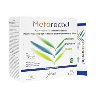 Metarecod Aboca - Cholestérolémie et glycémie - 40 sachets
