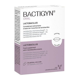 Laboratoire CCD Bactigyn Oral - 30 gélules