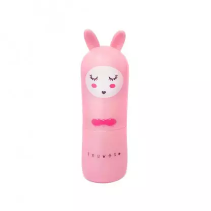 Inuwet Baume à lèvres fraise Bunny rose - 5g