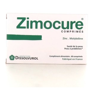 Dissolvurol Zimocure santé de la peau - 60 comprimés