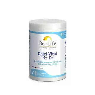 Be-Life Calci VITAL K2-D3 - 60 gélules