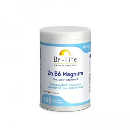 Be-Life Zn B6 Magnum - 60 gélules
