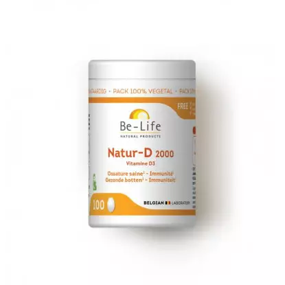 Be-Life Natur-D 2000 - 100 capsules