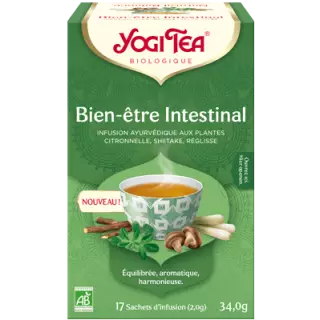 Yogi Tea Infusion Bien-être Intestinal - 17 sachets