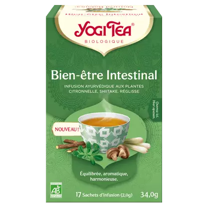 Yogi Tea Infusion Bien-être Intestinal - 17 sachets