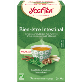 Yogi Tea Infusion Bien-être Intestinal - 17 sachets