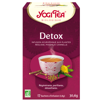 Yogi Tea Infusion Détox - 17 sachets