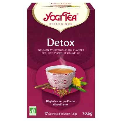 Yogi Tea Infusion Détox - 17 sachets