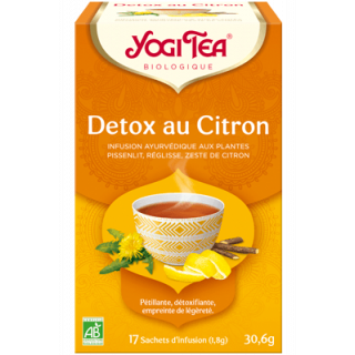 Yogi Tea Infusion Détox au citron - 17 sachets
