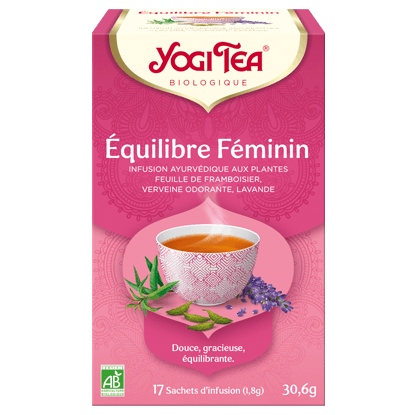 Yogi Tea Infusion Équilibre Féminin - 17 sachets