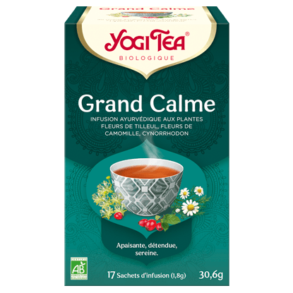 Yogi Tea Infusion Bio Grand Calme - 17 sachets