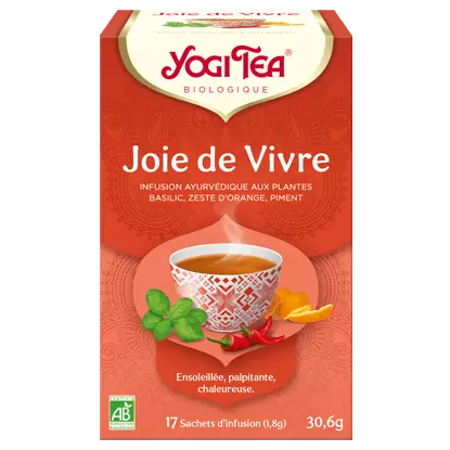 Yogi Tea Infusion Bio Joie de Vivre - 17 sachets