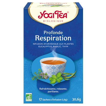 Yogi Tea Infusion Bio Profonde Respiration - 17 sachets