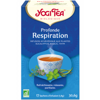 Yogi Tea Infusion Bio Profonde Respiration - 17 sachets