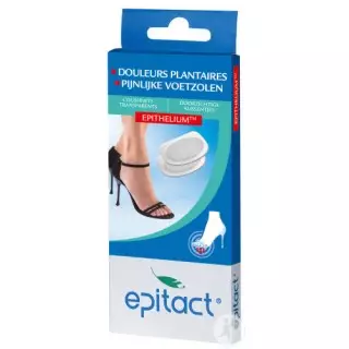 Epitact Douleurs plantaires Coussinets transparents - 1 paire