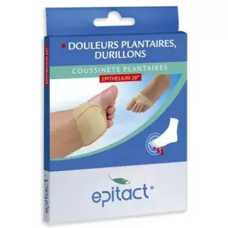 Epitact Coussinets plantaires douleurs plantaires & durillons - Taille L - 1 paire