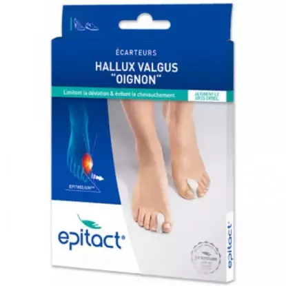 Epitact Écarteurs Hallux Valgus Oignon - 2 unités