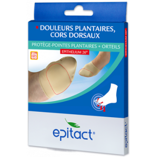 Epitact Protège pointes plantaires et orteils - Taille L - 2 unités