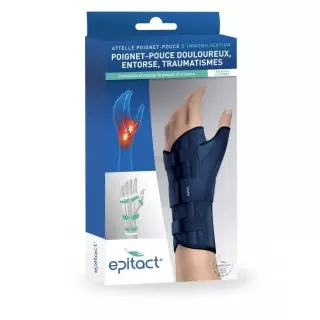 Epitact Attelle poignet-pouce gauche d'immobilisation - Taille S