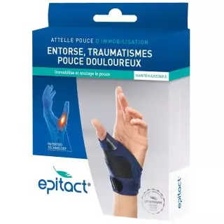 Epitact Attelle pouce droit d'immobilisation - Taille L