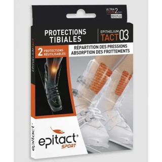 Epitact Sport Protections tibiales EpitheliumTact 03 - Lot de 2