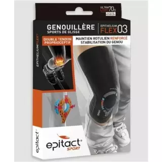 Epitact Sport Genouillère PhysioStrap Ski EpitheliumFlex 03 - Taille XS