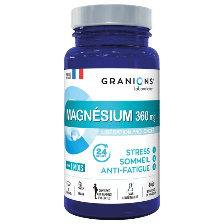 Granions Magnésium 360 mg - 60 comprimés