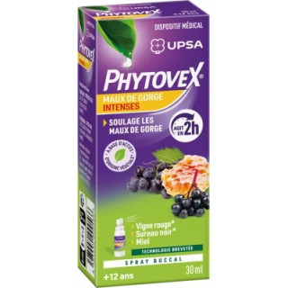 UPSA Phytovex Spray Maux de gorge intenses - 30ml