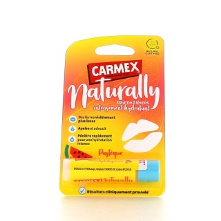Carmex Naturally Baume lèvres Intensément hydratant pastèque - 4,25g