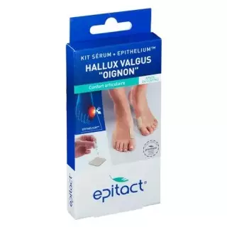 Epitact Confort articulaire Kit sérum + Epithélium hallux valgus