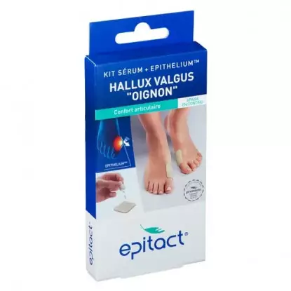 Epitact Confort articulaire Kit sérum + Epithélium hallux valgus