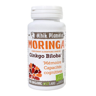 LT Labo Moringa et Ginkgo Biloba - 60 gélules