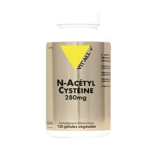 Vitall+ N-Acétyl Cystéine 280mg - 120 gélules végétales