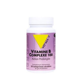 Vitall+ Vitamine B Complexe 100 - 30 comprimés