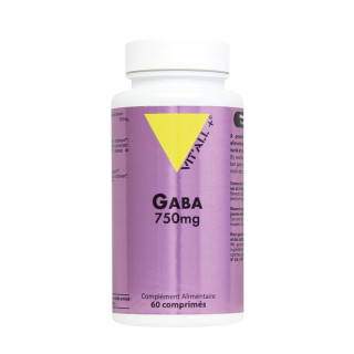 Vitall+ Gaba 750mg - 60 comprimés