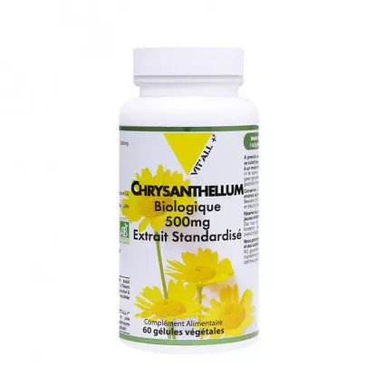 Vitall+ Chrysanthellum Bio 500mg - 60 gélules végétales