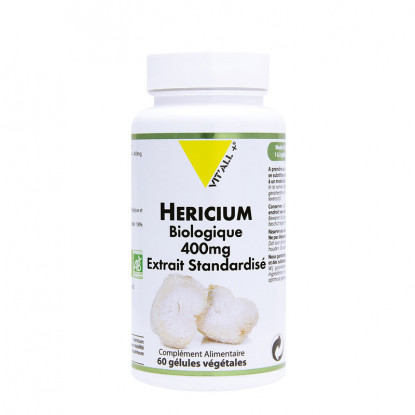 Vitall+ Héricium Bio 400mg - 60 gélules végétales