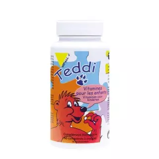 Vitall+ Teddi Multivitamines pour les enfants - 60 comprimés à croquer