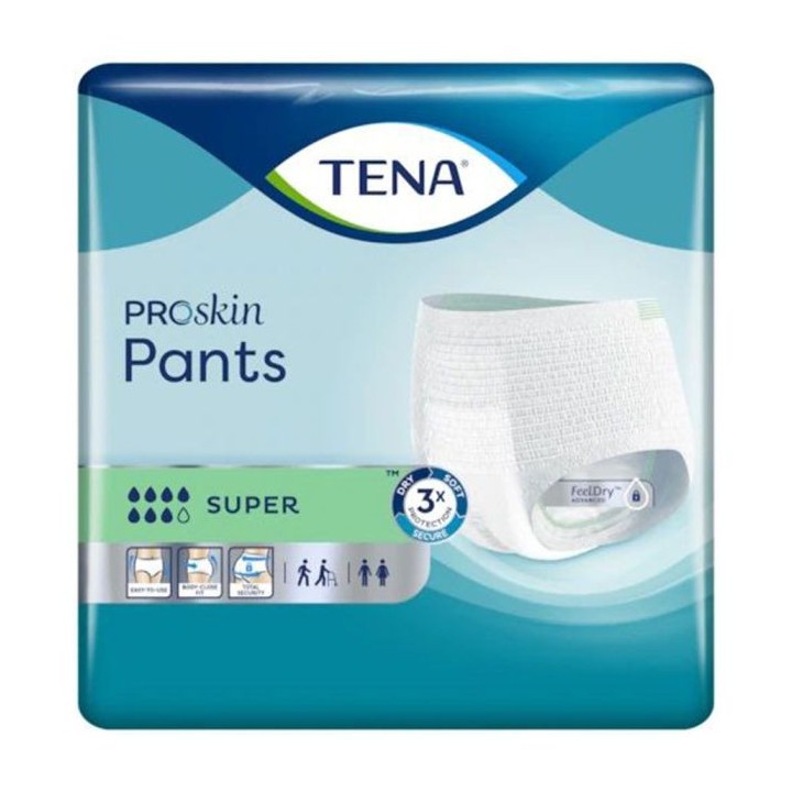 Tena Proskin Pants sous-vêtement absorbants super - Taille S - 12 slips