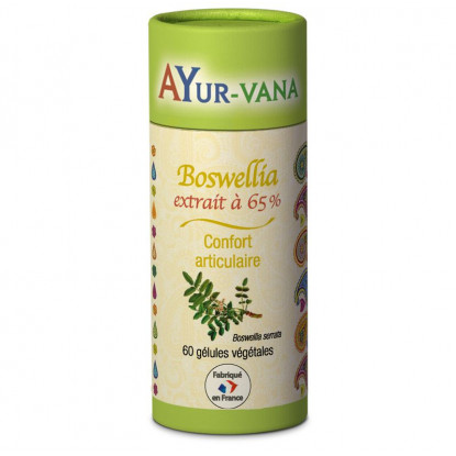 Ayur-Vana Boswellia extrait - 60 gélules