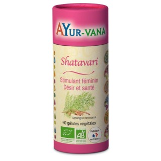 Ayur-Vana Shatavari Bio - 60 gélules