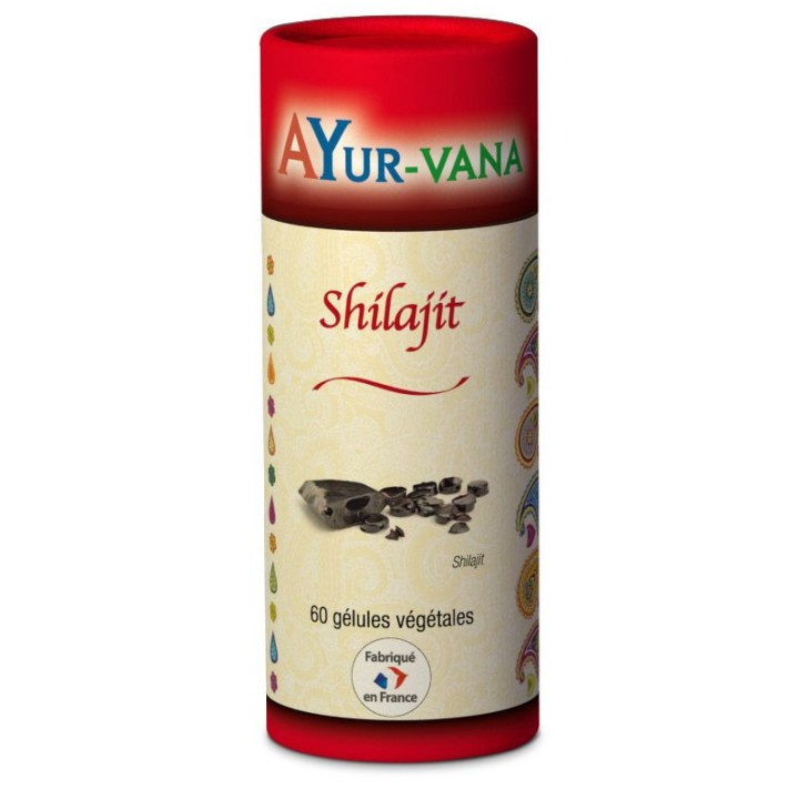 Ayur-Vana Shilajit Bio - 60 gélules