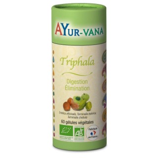 Ayur-Vana Triphala Bio - 60 gélules
