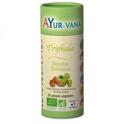 Ayur-Vana Triphala Bio - 60 gélules